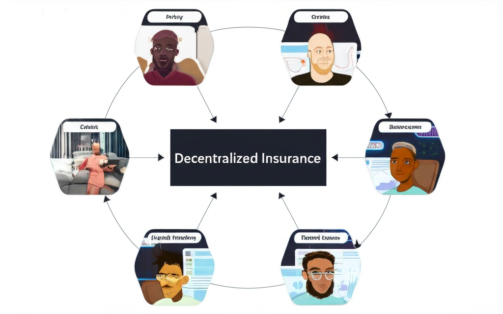 Decentralized Insurance Diagram